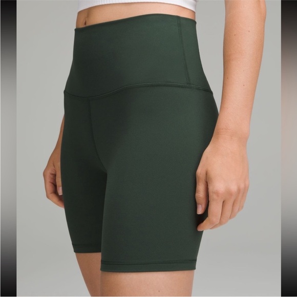 Lululemon align HR short 6 inch legacy green size 4 NWT - Picture 4 of 8
